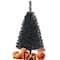 Costway 3ft. Unlit Matte Black Artificial Christmas Tree